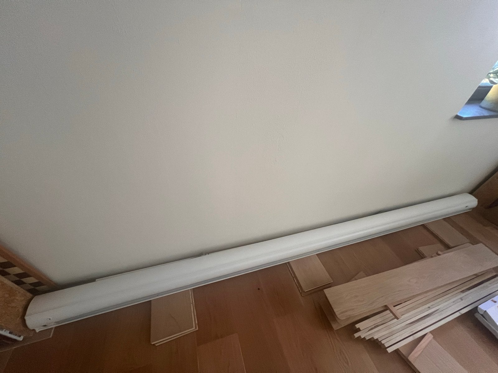 Elektrisch Projectiescherm 260x146cm (117 inch), Audio, Tv en Foto, Ophalen, Elektrisch, Gebruikt
