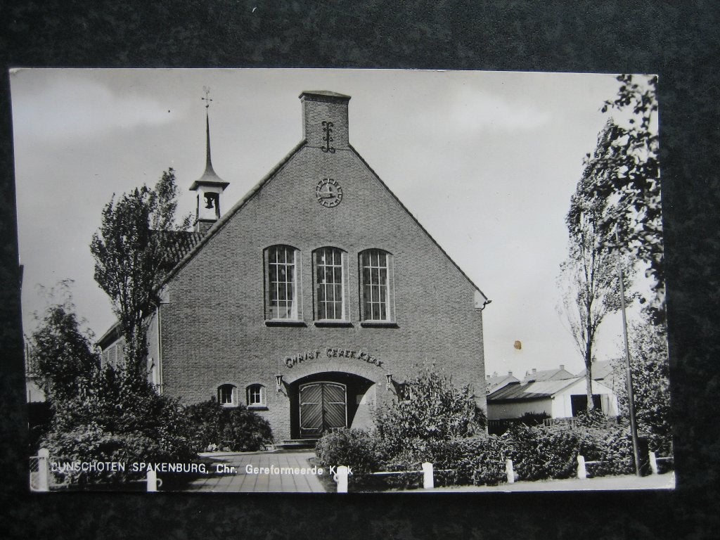 BUNSCHOTEN - SPAKENBURG  Chr. geref. kerk 1965, Ophalen of Verzenden, 1960 tot 1980, Utrecht