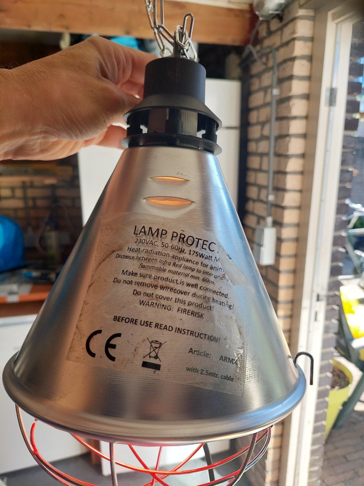 warmte lamp, Dieren en Toebehoren, Ophalen, Zo goed als nieuw, Overige typen