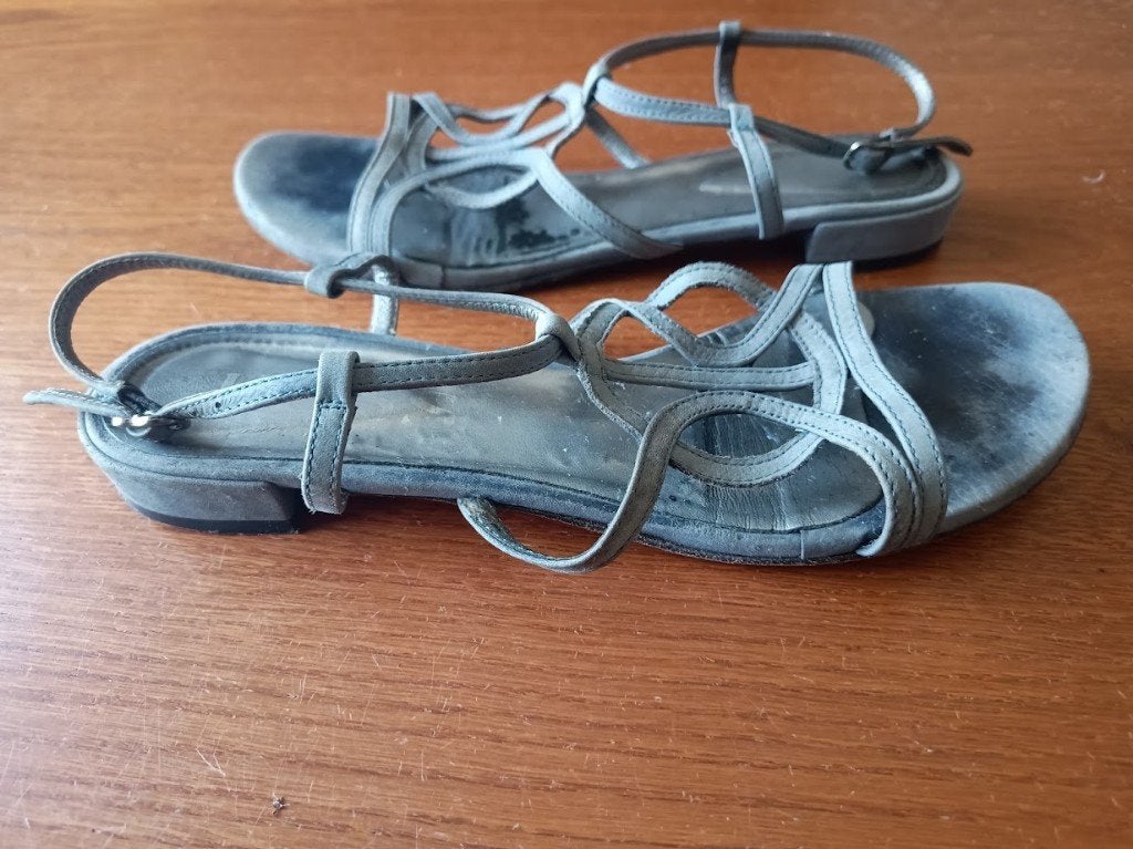 Kess sandalen maat 41, Kleding | Dames, Schoenen, Kess, Blauw, Gedragen, Sandalen of Muiltjes