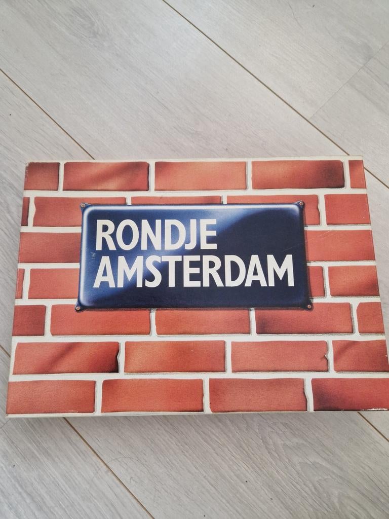 Rondje Amsterdam bordspel, Drie of vier spelers, Ophalen of Verzenden, Gebruikt