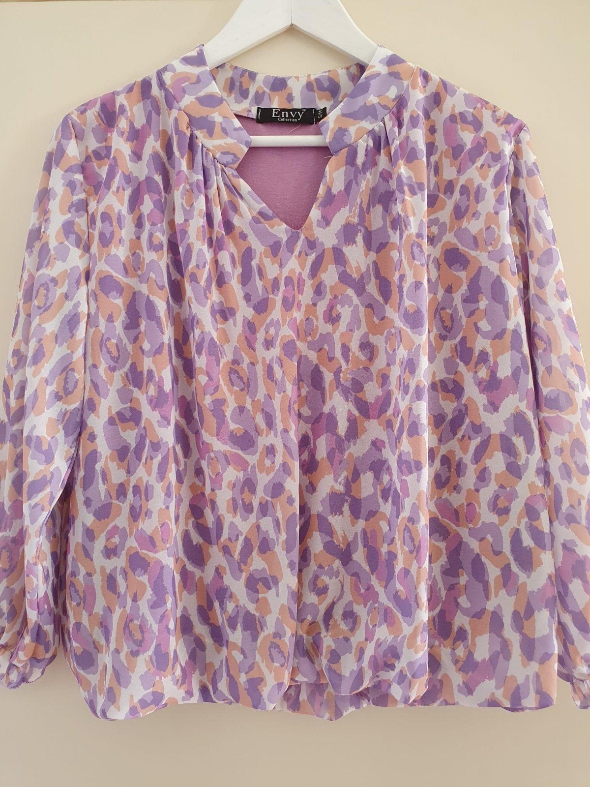Blouse van Envy, Maat 38/40 (M), Verzenden, Paars, Zo goed als nieuw