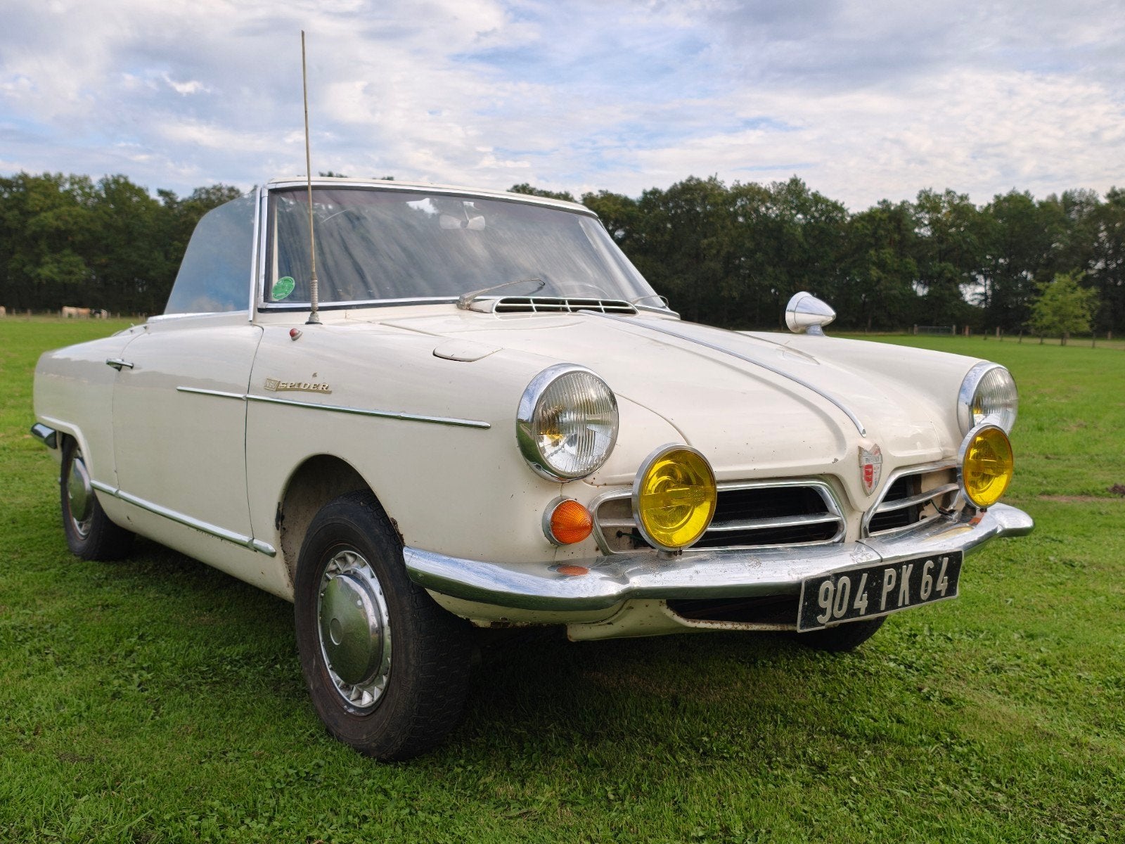 NSU Wankel Spider 1967 Wit, cabrio, Auto's, 49 pk, Cabriolet, Wit, Geïmporteerd
