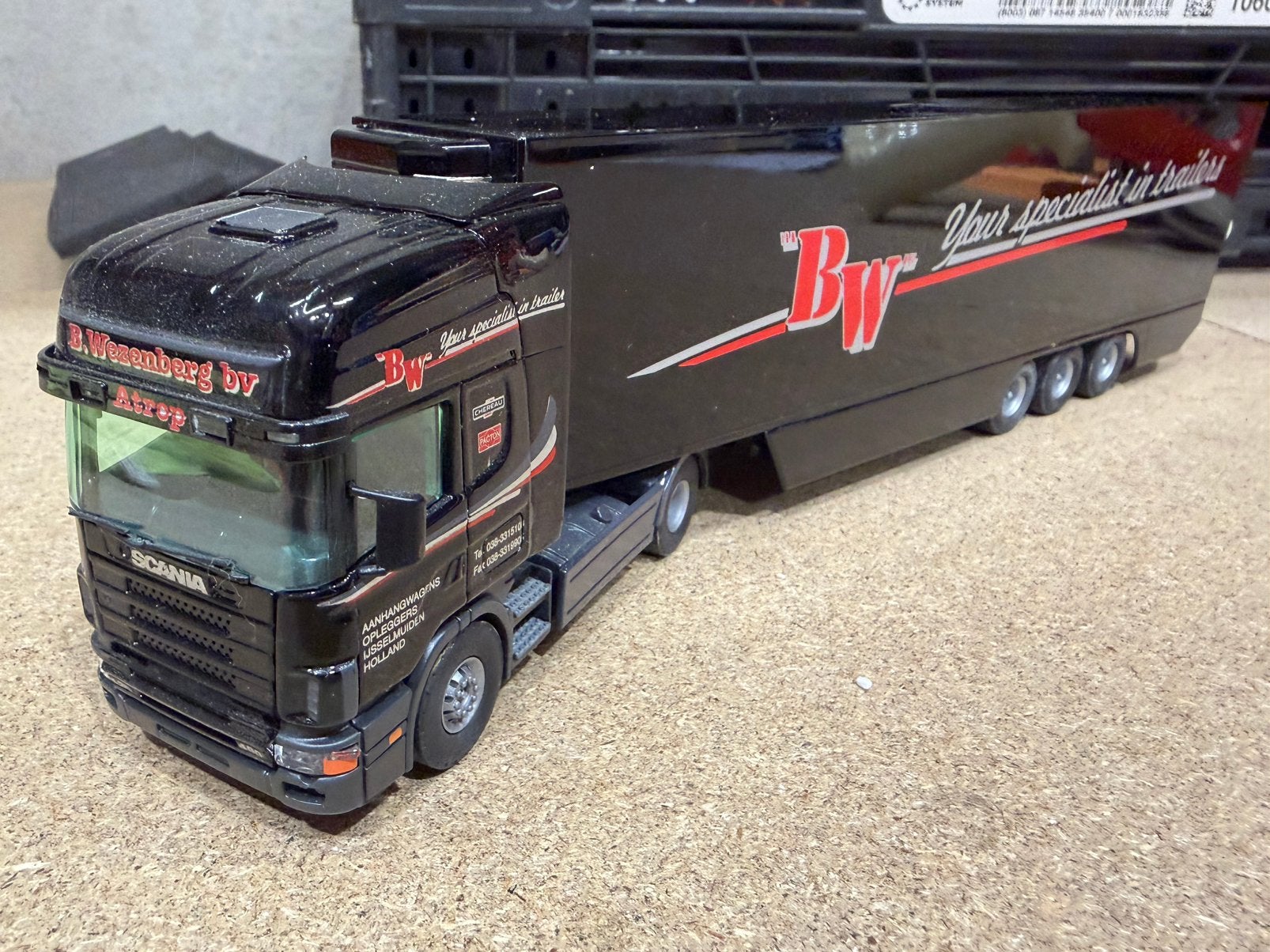 TEKNO SCANIA B WEZENBERG ATROP, Ophalen of Verzenden, Gebruikt, Bus of Vrachtwagen, Tekno