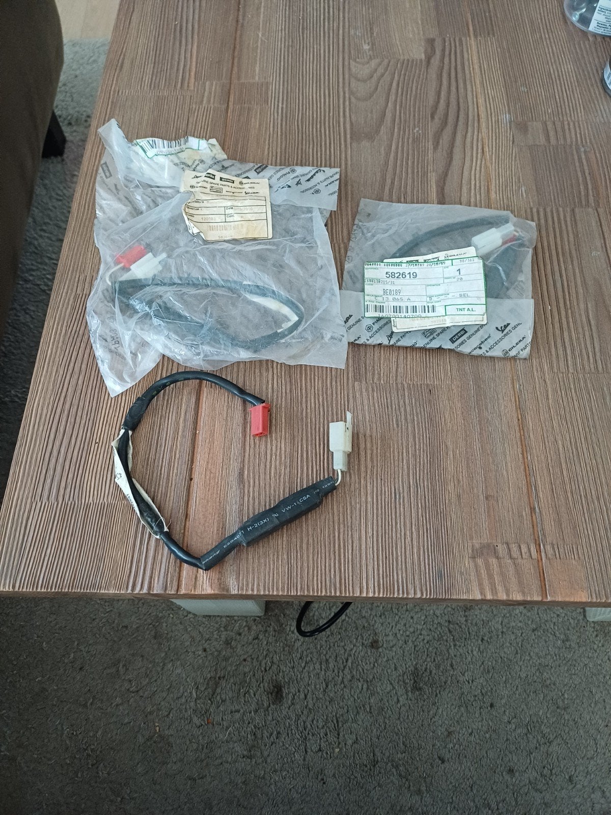 Weerstandkabel Piaggio en Vespa Origineel Nieuw, Ophalen of Verzenden, Nieuw, Overige typen, Piaggio