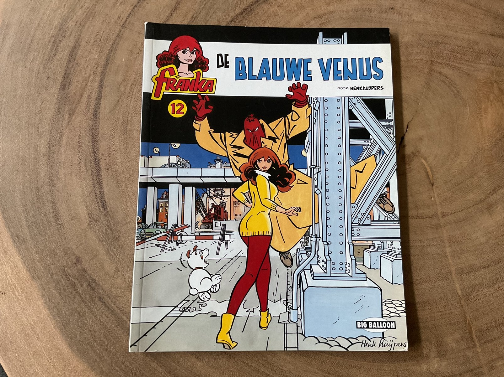 Stripboek: De blauwe Venus, Franka. Deel 12. KOOPJE!!!, Eén stripboek, Ophalen of Verzenden, Zo goed als nieuw