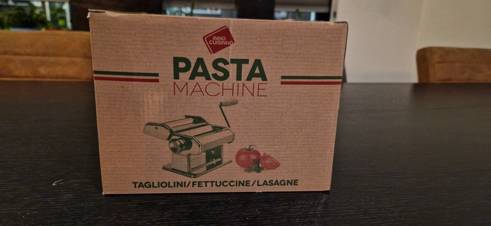 Pastamachine Inno Cuisinno en droogrek Dille & Kamille, Ophalen
