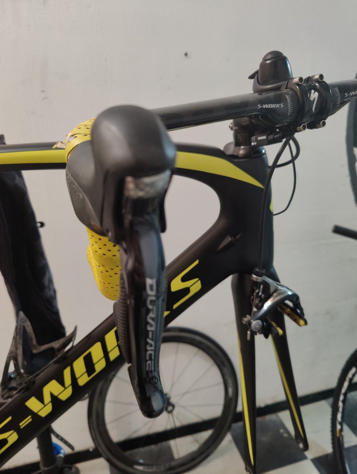 Zeer nette Shimano Dura Ace 9070 di2 groepset, Fietsen en Brommers, Fietsonderdelen, Zo goed als nieuw, Frame, Ophalen of Verzenden