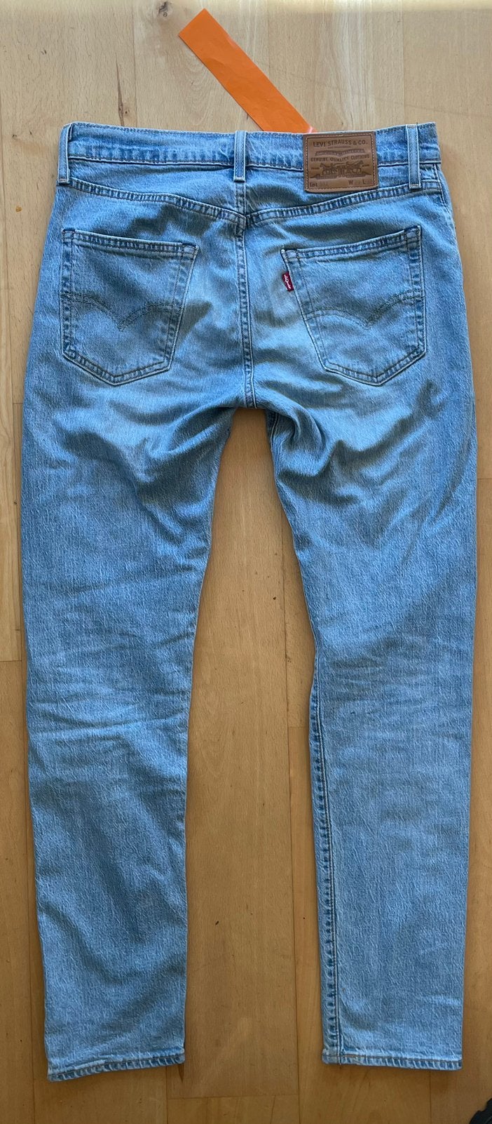 Levi’s 512 jeans spijkerbroek W29 L32 blauw, Ophalen of Verzenden, Blauw, W32 (confectie 46) of kleiner