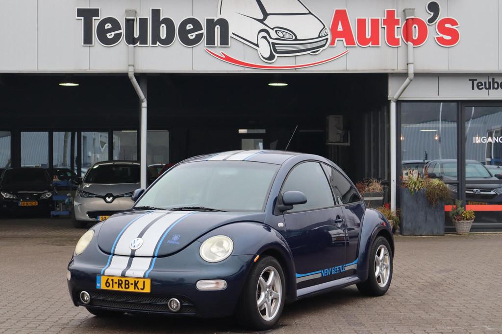 Volkswagen New Beetle 2.0 Highline Airco, Stoelverwarming, R, Auto's, Voorwielaandrijving, Gebruikt, Beetle (Kever), 4 cilinders