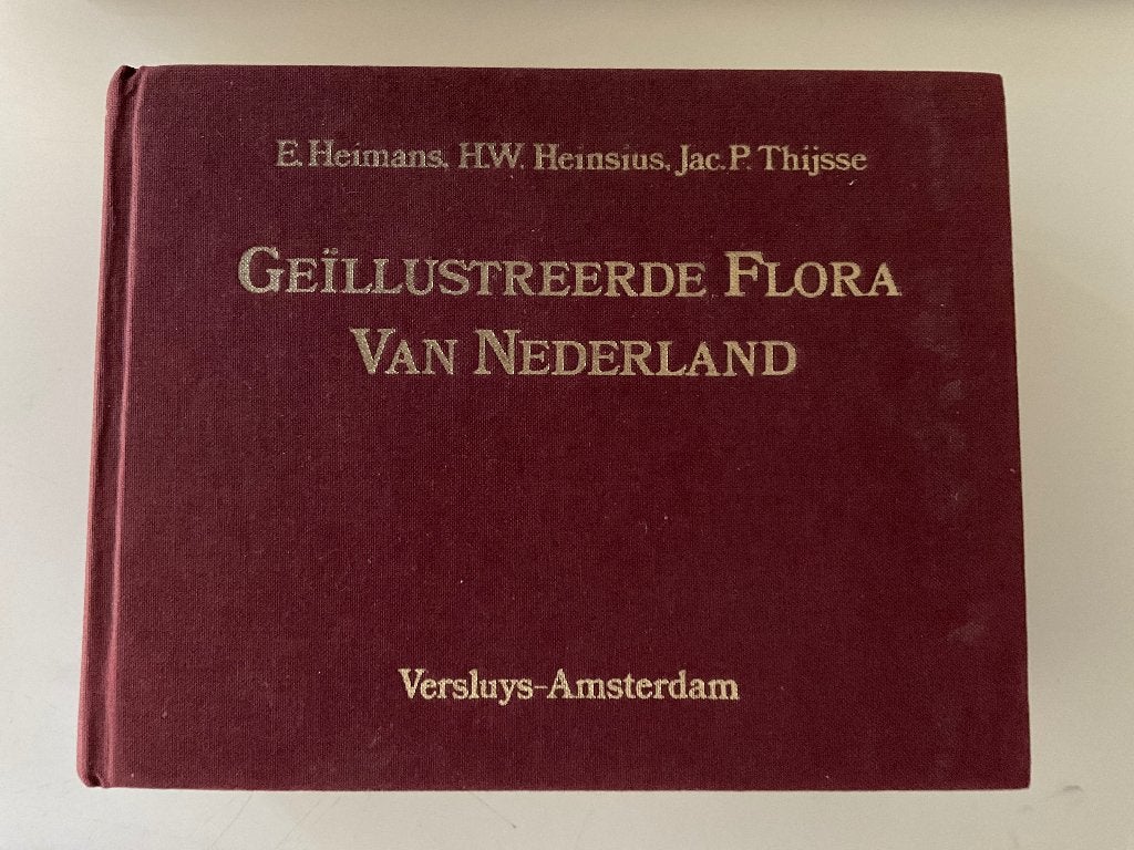E. Heimans e.a.: Geïllustreerde flora van Nederland. Hardc., Ophalen of Verzenden, Gelezen, Bloemen, Planten en Bomen, E. Heimans. H.W. Heinsius, Jac. P. Thijsse