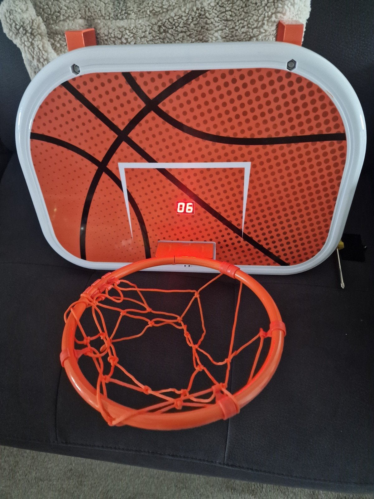 Basketbalnetje Breedte 47 cm Hoogte 33 cm diamtr 22cm, Ophalen of Verzenden, Ring, Bord of Paal