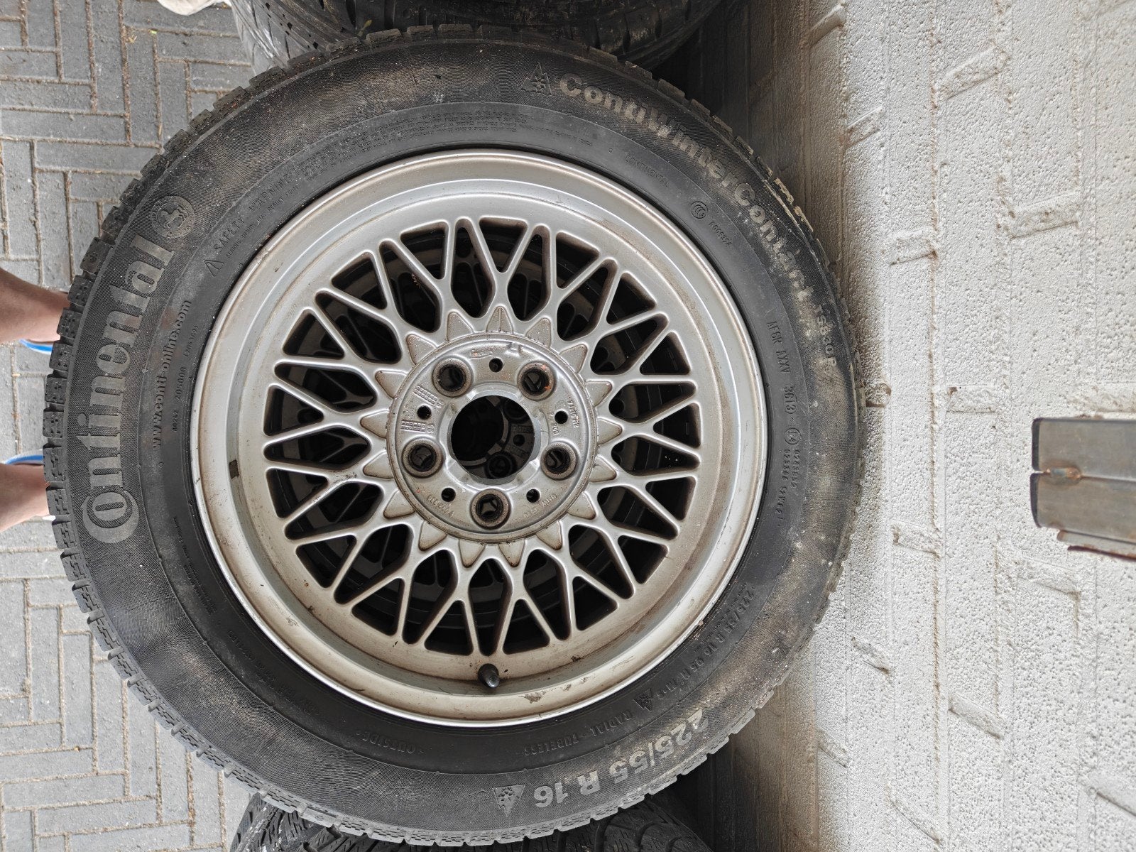 BMW Styling 5 16 inch velgen 5x120 ET20 e39 e38, Ophalen, Gebruikt, 16 inch, Banden en Velgen