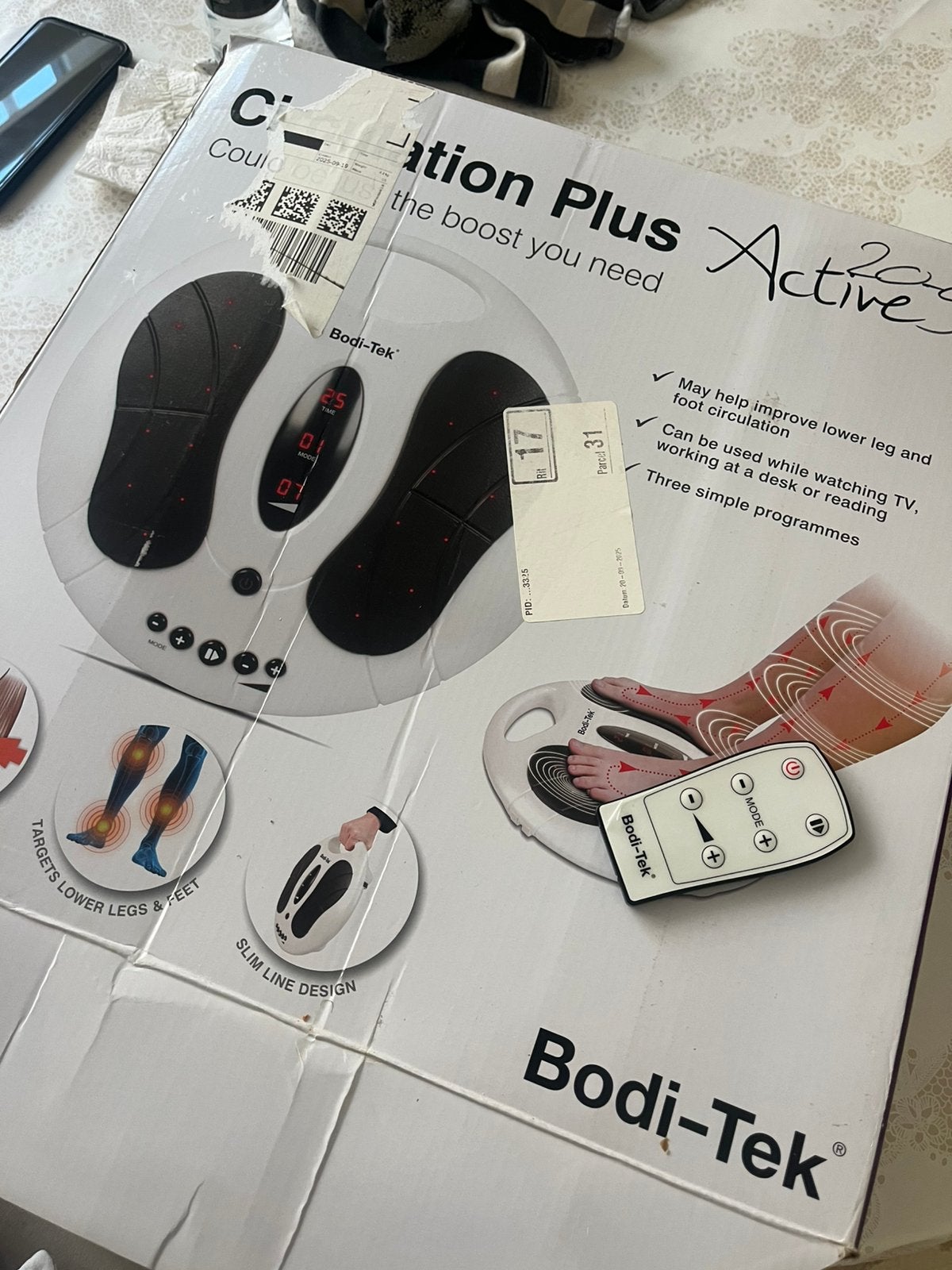 Bodi tek active, Ophalen, Zo goed als nieuw, Apparaat