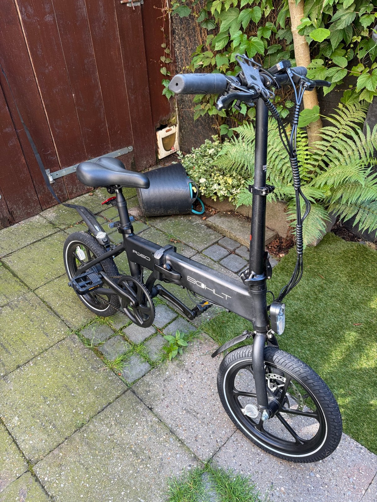 Opvouwbare elektrische fiets - BOHLT R160, 16 tot 18 inch, Zo goed als nieuw, Totaal opvouwbaar, Dames