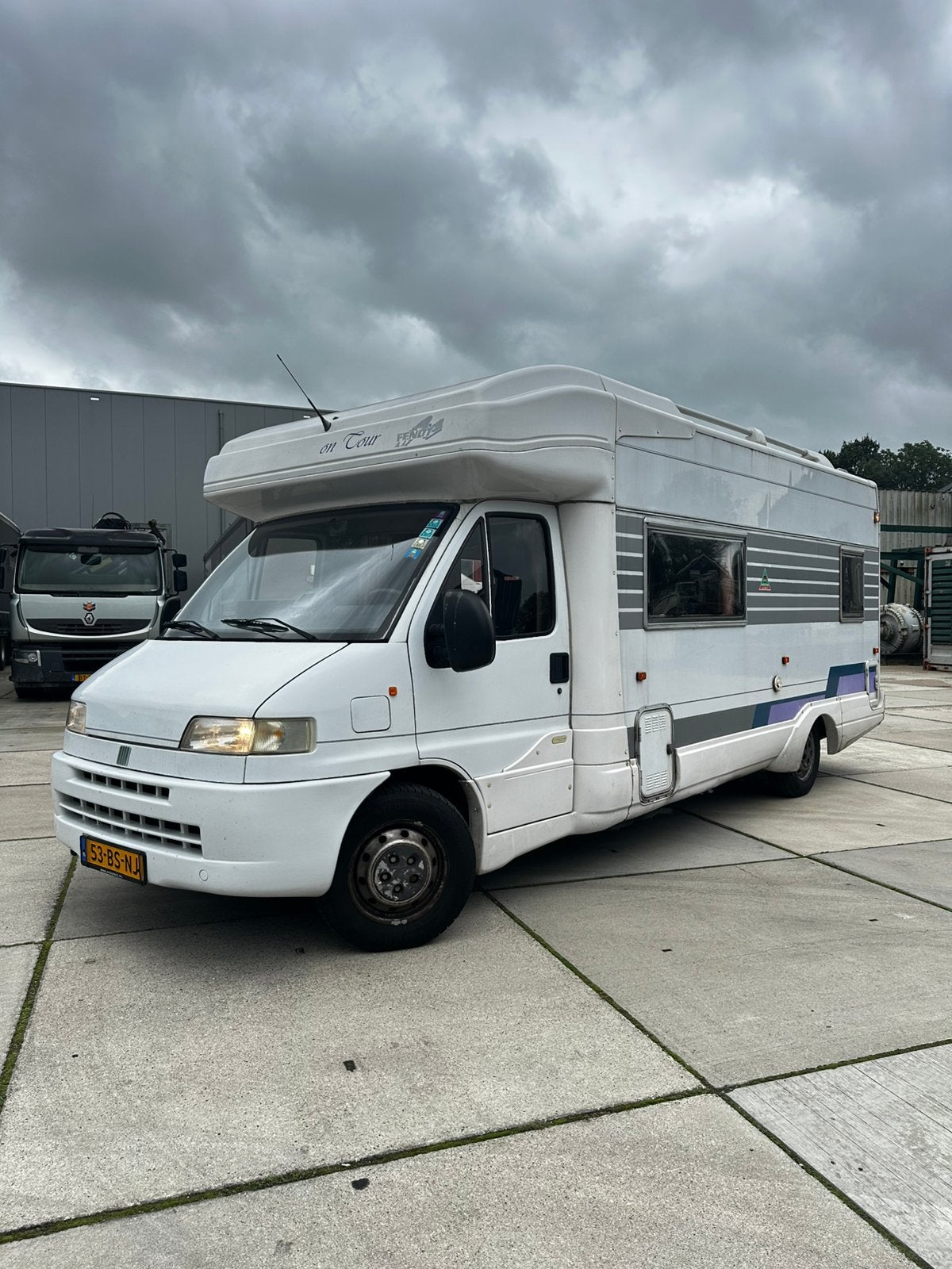 Fendt Fiat Ducato camper 230, Ringverwarming, Reservewiel, Fiat, Koelkast