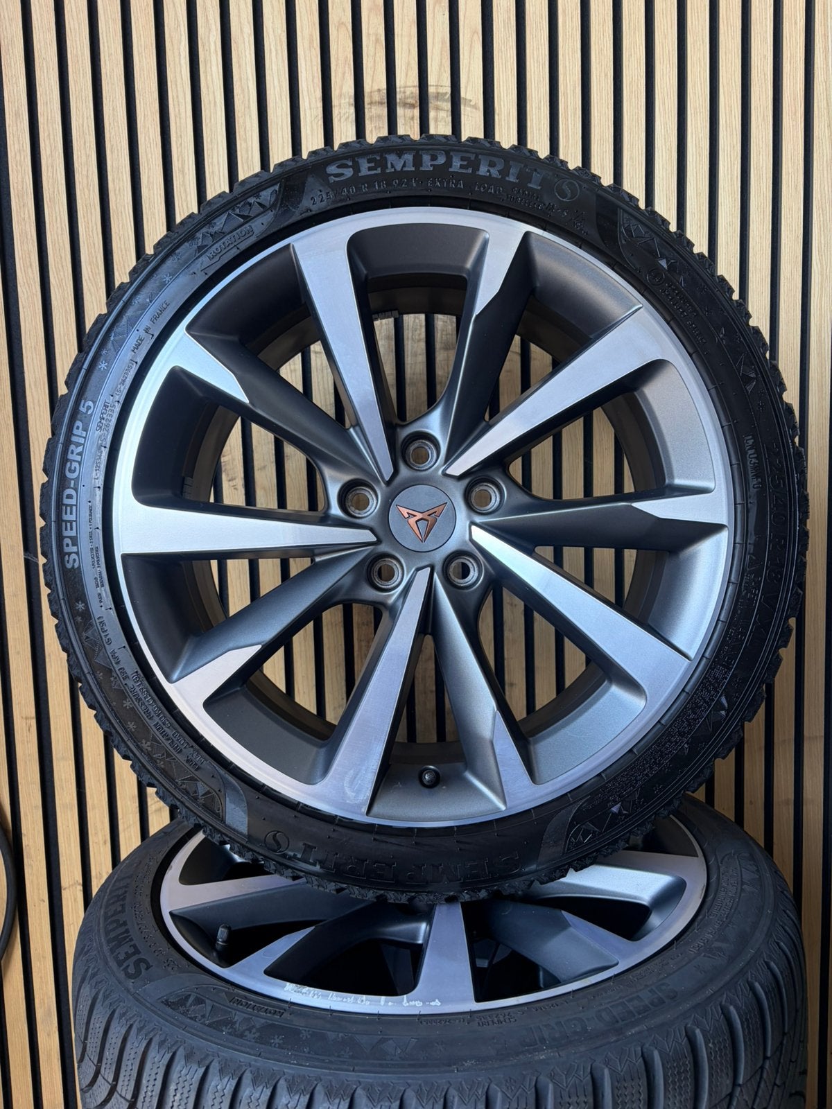 Originele 18” Cupra Leon Seat Winterbanden Winterset, Auto-onderdelen, Banden en Velgen, 18 inch, Gebruikt, ., Banden en Velgen