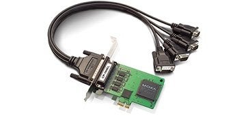 Moxa 4 port PCIE RS232/422/485 serial board w/DB9M cable, Facturen@maascomputers.nl, Ophalen of Verzenden, Cargadoorweg 23, 6541 BT Nijmegen