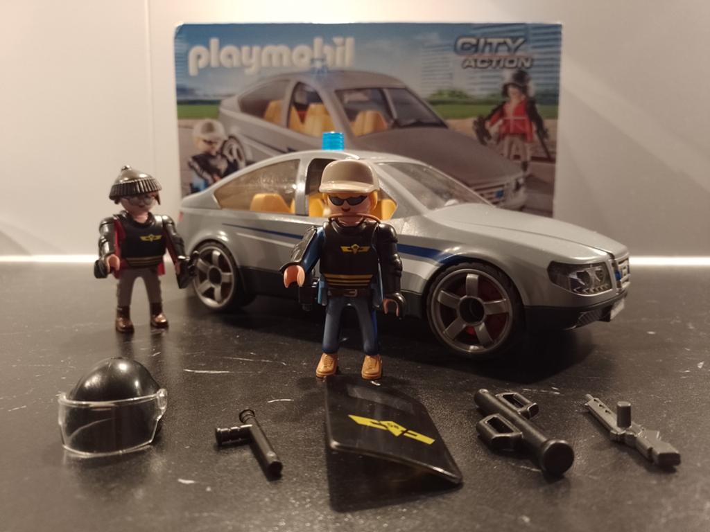 Playmobil City Action Politie Auto Set 9361, Ophalen of Verzenden, Zo goed als nieuw, Complete set