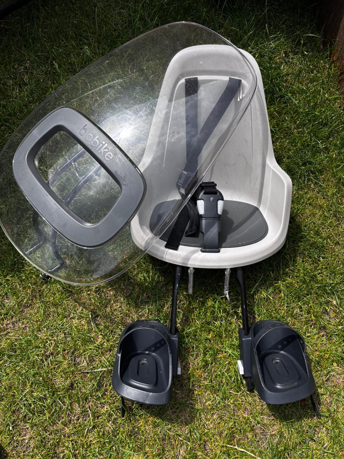 Bobike GO mini fietsstoeltje, Fietsen en Brommers, Fietsaccessoires | Fietsstoeltjes, Zo goed als nieuw, 9 t/m 18 kg, Ophalen
