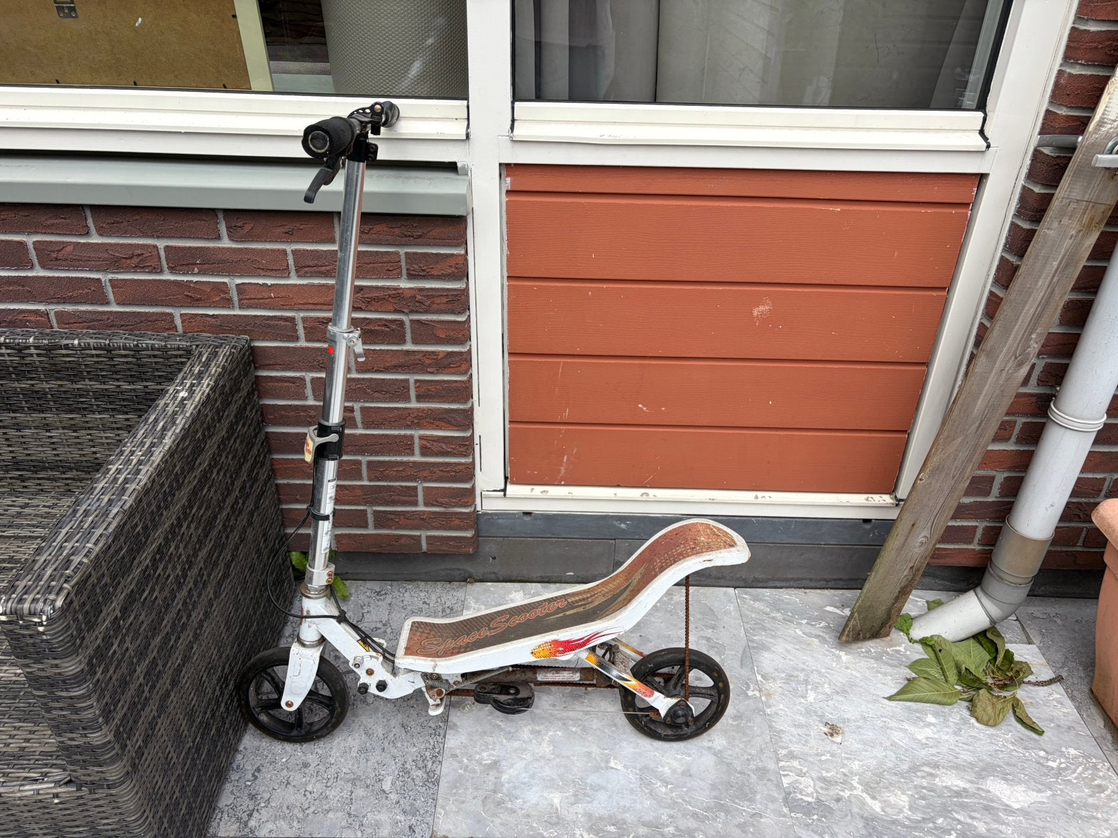 Space scooter gratis, Fietsen en Brommers, Ophalen, Zo goed als nieuw, Gewone step