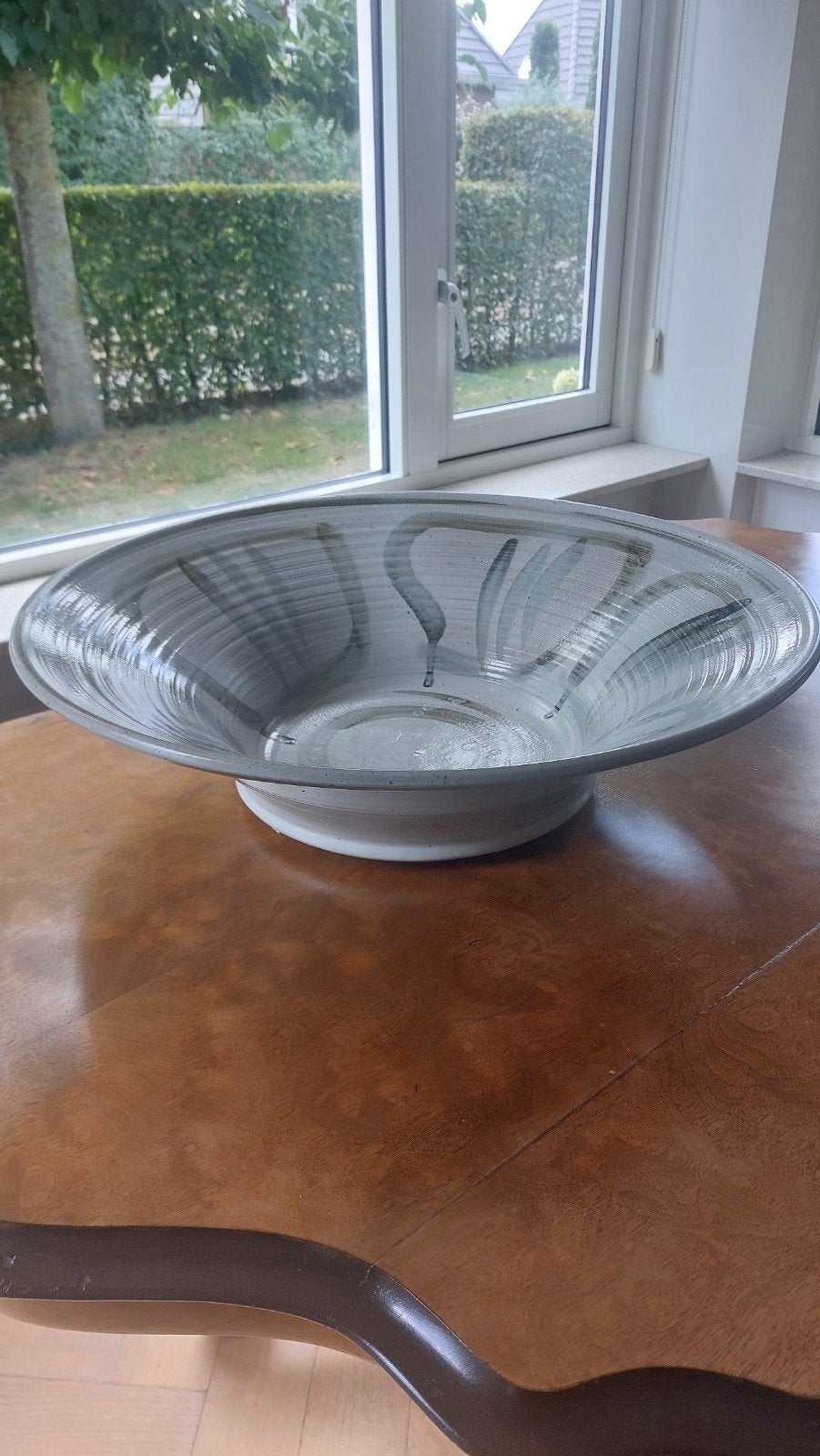 porselein / stenen  schaal, Ophalen, Rond, Porselein of Keramiek