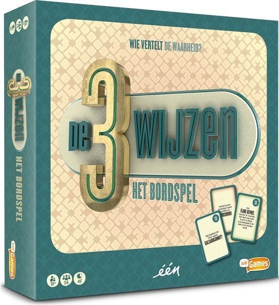 De 3 wijzen Het bordspel NIEUW!, Vijf spelers of meer, Ophalen of Verzenden, Nieuw