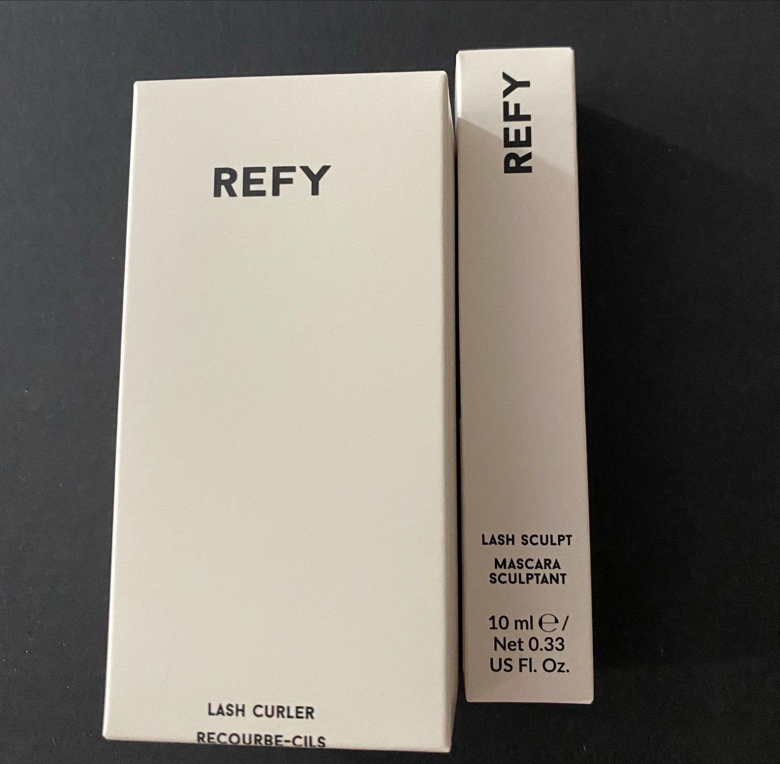 REFY Lash Sculpt Mascara en Lash Curler - Nieuw, Nieuw, Ophalen of Verzenden, Toebehoren, Overige kleuren
