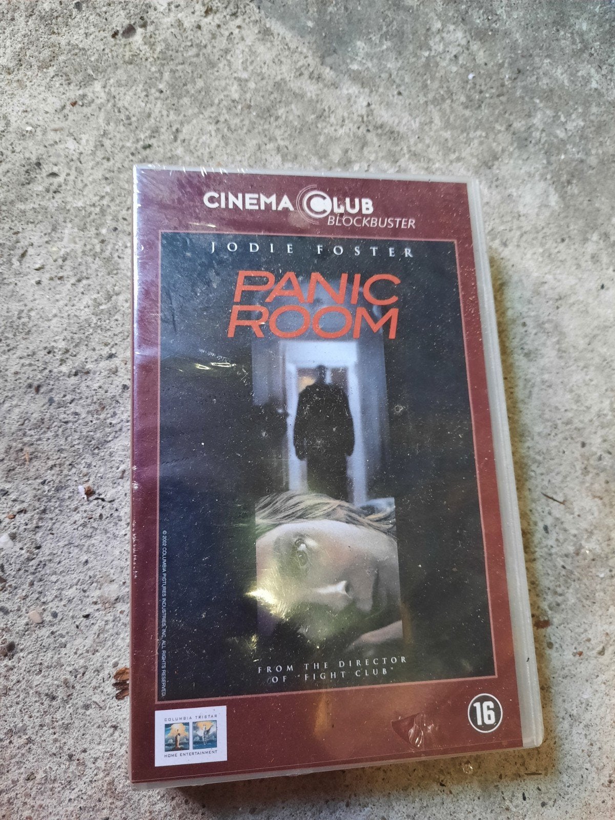 Panic Room videoband - Spannende thriller met Jodie Foster, Engels, Vanaf 16 jaar, Ophalen of Verzenden, Nieuw in verpakking