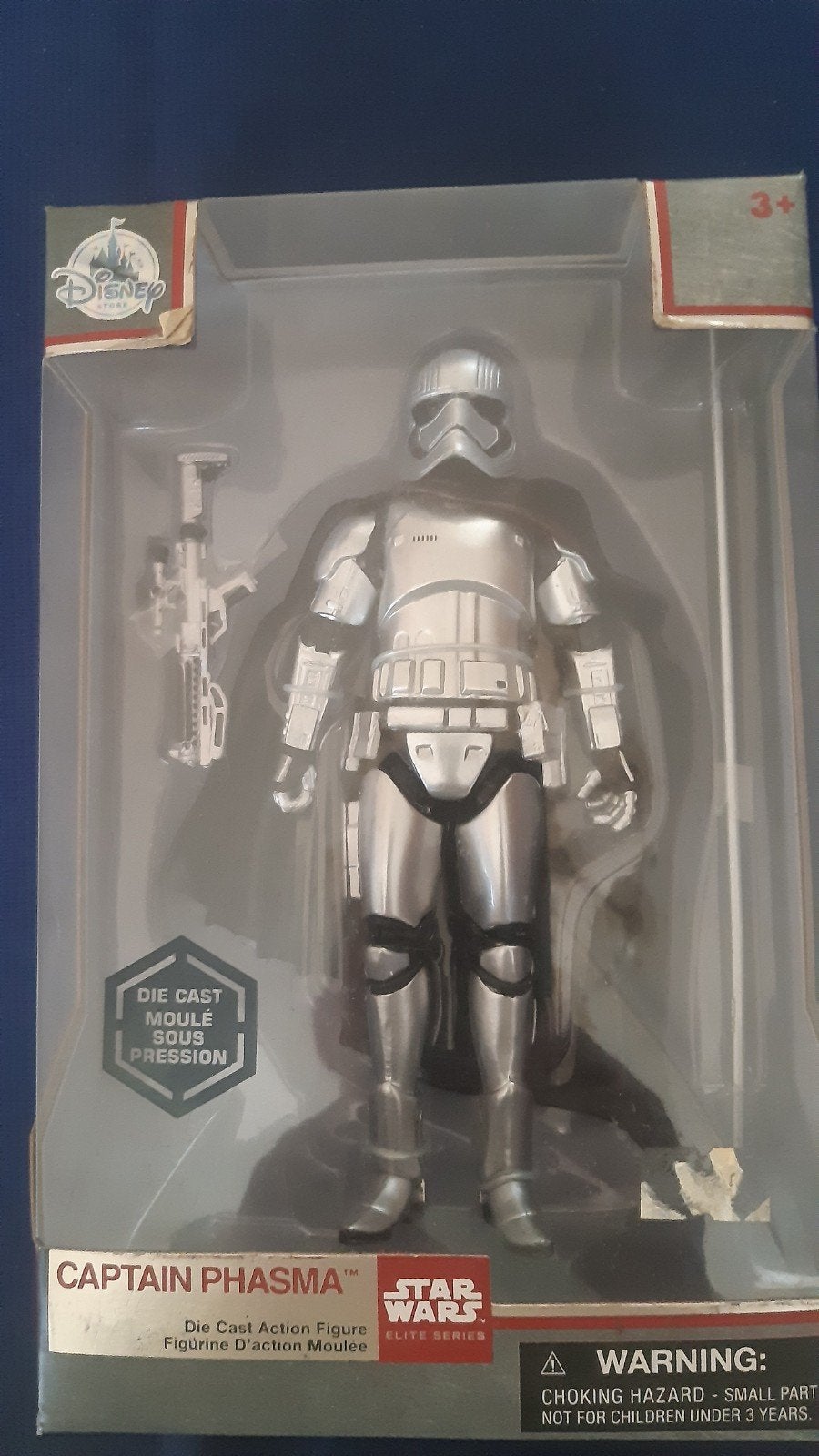 Star Wars Elite Series Captain Phasma Die Cast Actiefiguur, Verzamelen, Ophalen of Verzenden, Nieuw, Actiefiguurtje