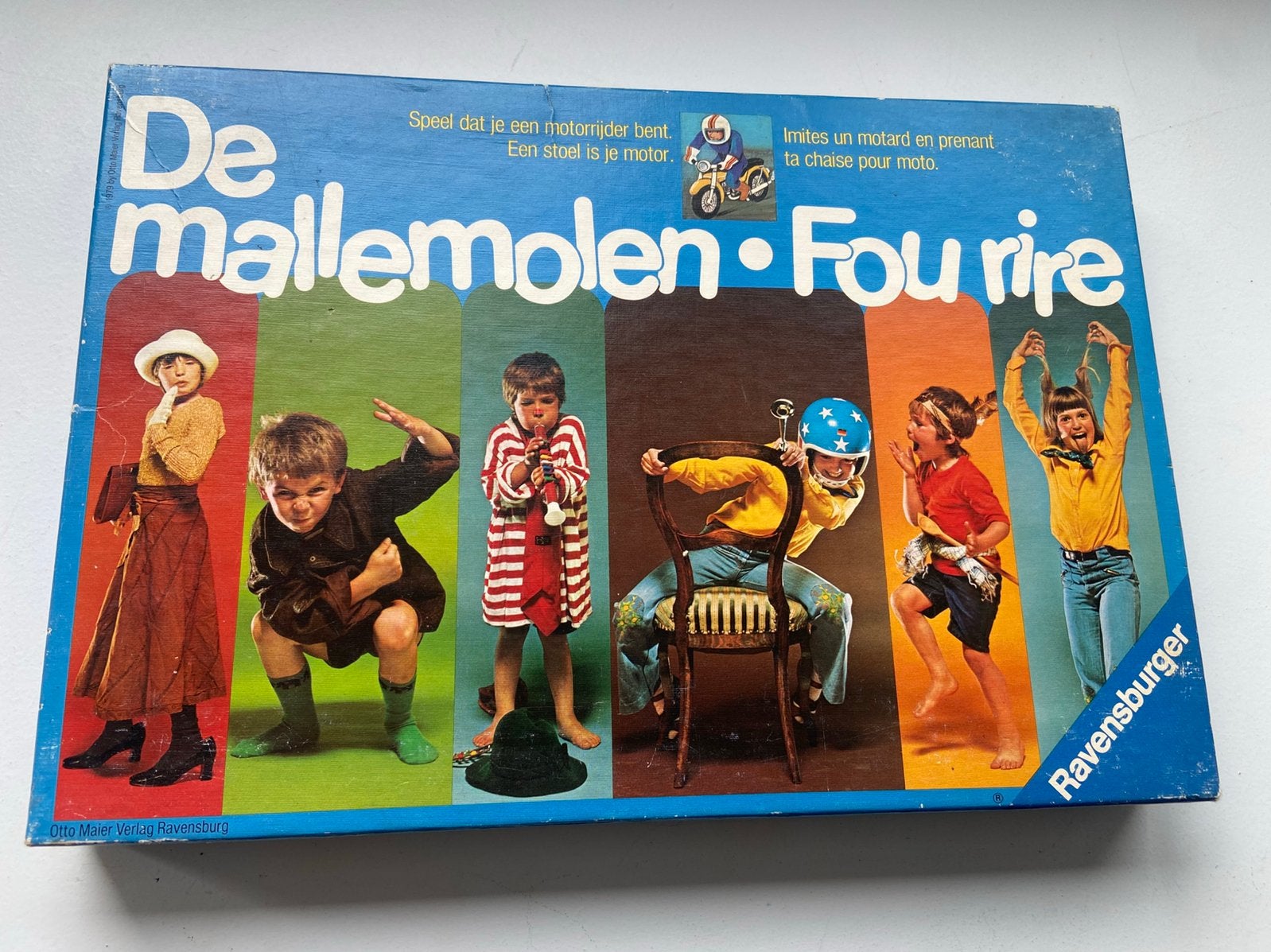 De mallemolen ravensburger, Ophalen of Verzenden, Meer dan 50 stukjes, Gebruikt, 6 jaar of ouder