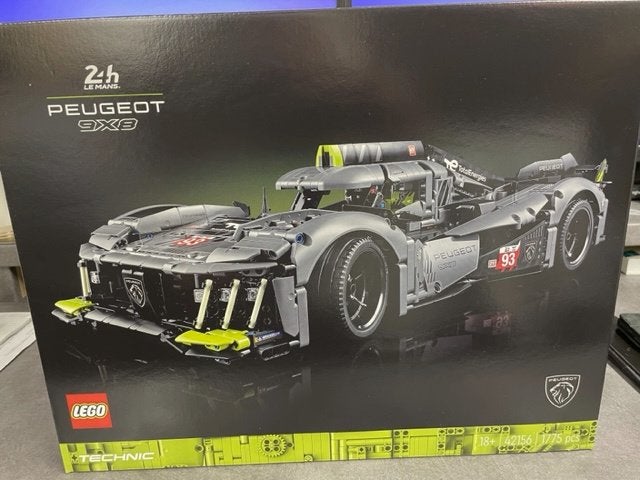 Lego Peugeot Le mans 42156, Lego, Nieuw, Ophalen of Verzenden, Technic