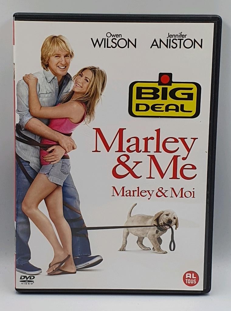 Te koop: Marley & Me DVD - Owen Wilson, Jennifer Aniston, Vanaf 6 jaar, Ophalen of Verzenden, Gebruikt, Romantische komedie
