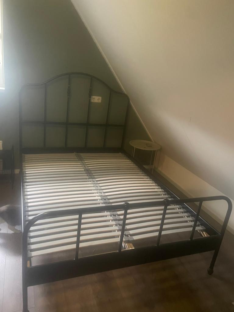 Ikea bed kast, gamebureau+stoel, complete tienerkamer, Huis en Inrichting, Slaapkamer | Bedden, Ophalen, Wit, Tweepersoons, 140 cm