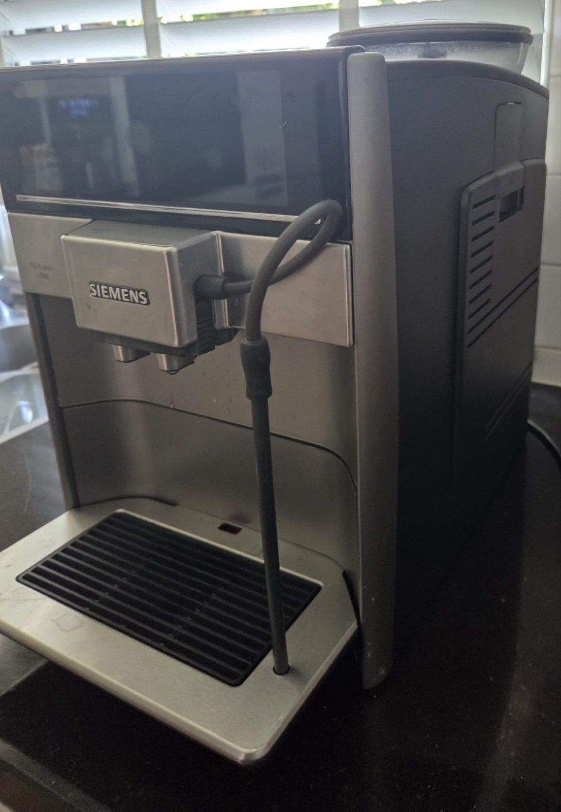 Siemens EQ.6 plus s500 volautomatische espressomachine, Ophalen, Gebruikt, Espresso apparaat, 10 kopjes of meer