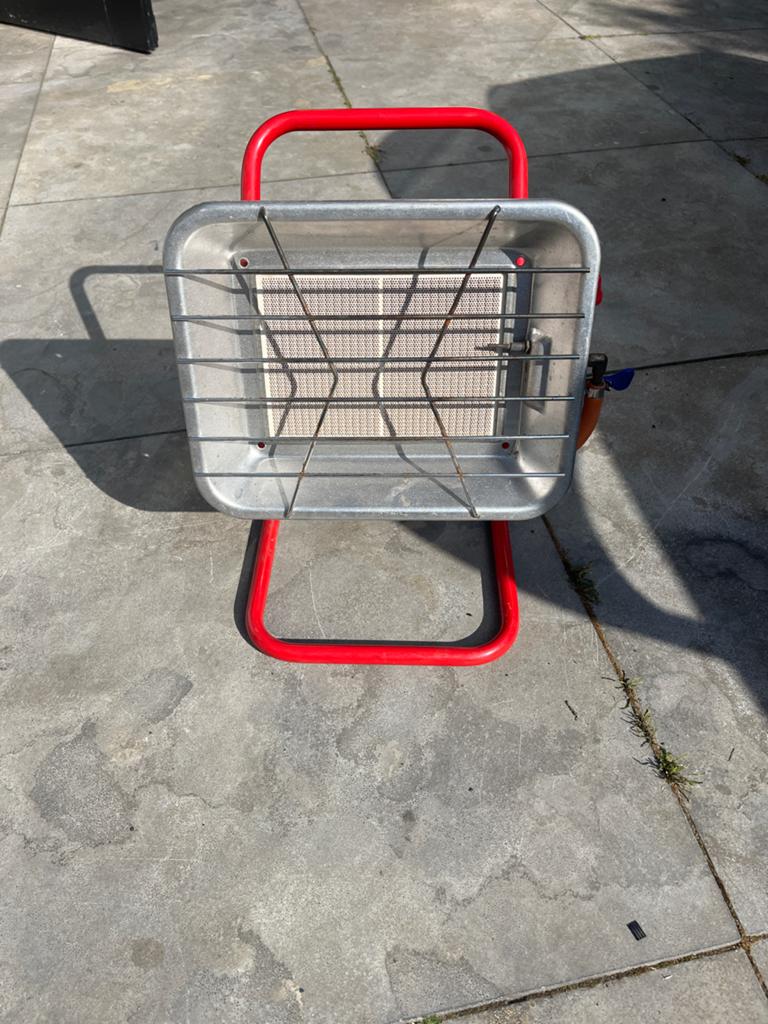 Gasheater - Terrasverwarmer, Tuin en Terras, Ophalen of Verzenden, Gebruikt, Gas, Vloer