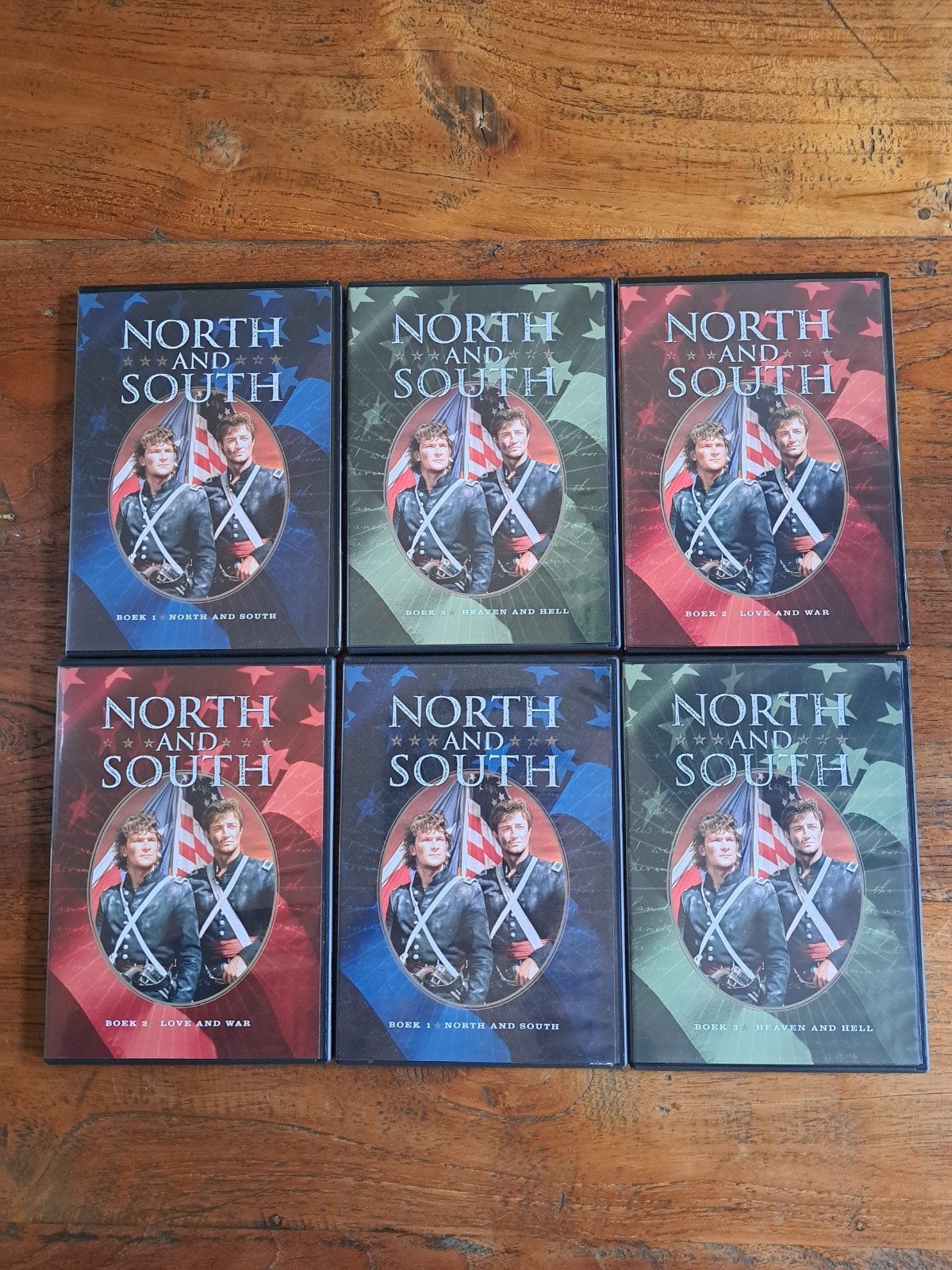 North and South complete serie., Vanaf 12 jaar, Ophalen of Verzenden, Zo goed als nieuw, Drama