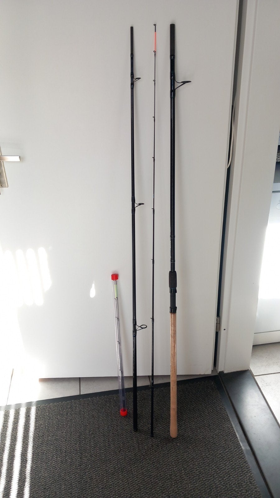 Heavy feederhengel/strandhengel, Ophalen, Zo goed als nieuw, Werphengel