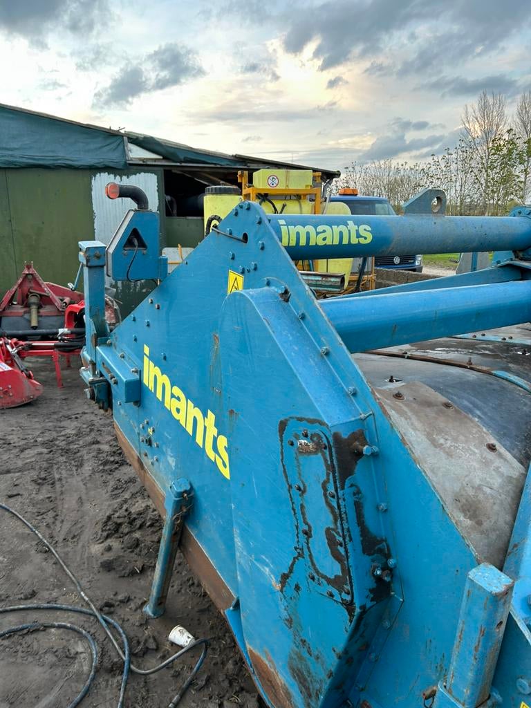 Imants spit-freesmachine, Ophalen, Grondbewerking
