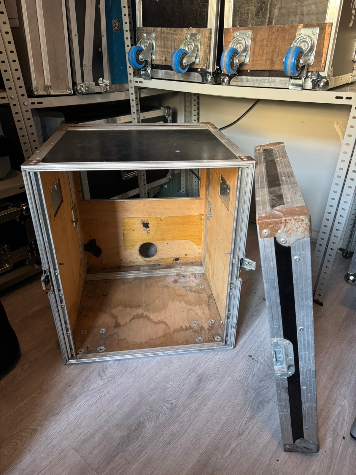 Stevige flightcase / rackcase – professioneel uitgevoerd, Muziek en Instrumenten, Ophalen, Gebruikt, Overige instrumenten, Flightcase