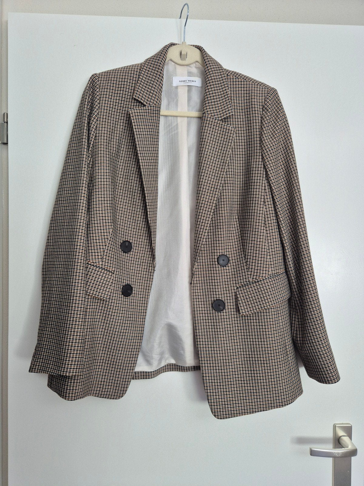 Gerry weber jasje / colbert, Bruin, Maat 42/44 (L), Ophalen of Verzenden, Zo goed als nieuw