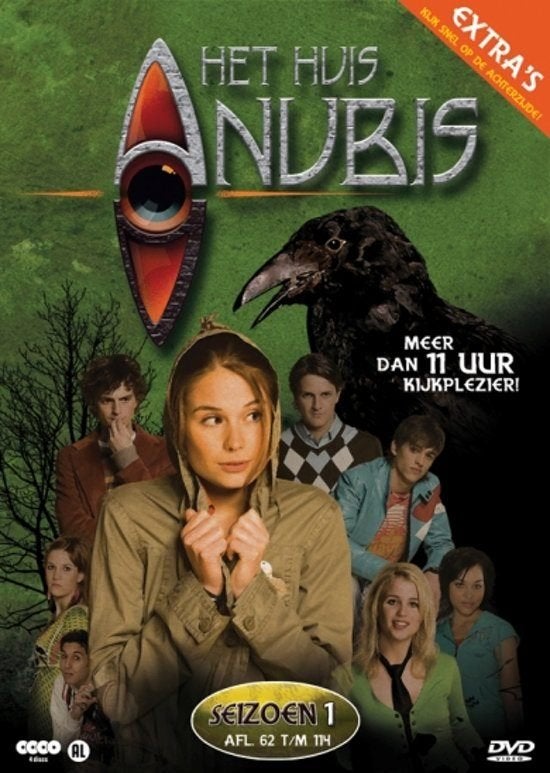 Huis Anubis - Seizoen 1 deel 2, Origineel 4 dvd box, Cd's en Dvd's, Avontuur, Alle leeftijden, Tv-serie, Ophalen of Verzenden
