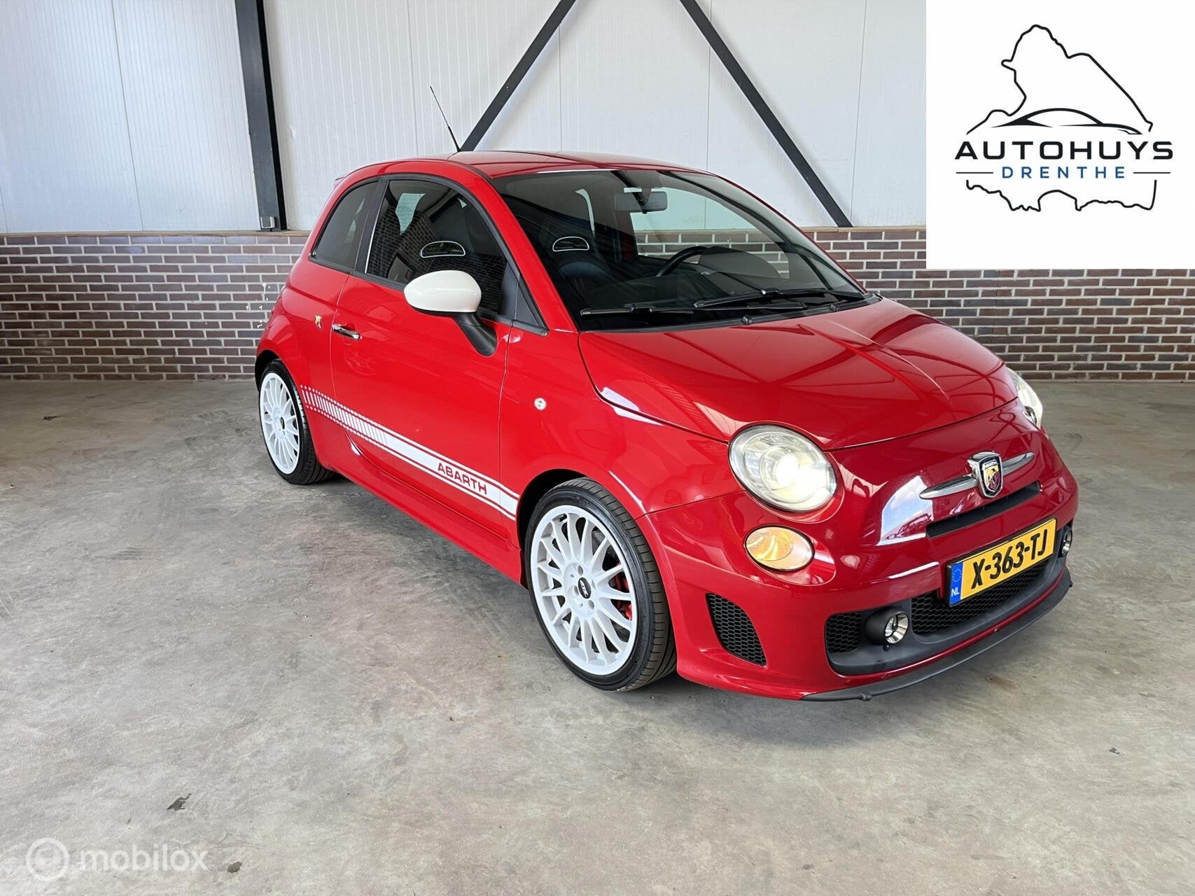 Fiat 500 1.4-16V Abarth ESSEESSE | LEDER, Auto's, Voorwielaandrijving, Euro 5, 15 km/l, 4 cilinders