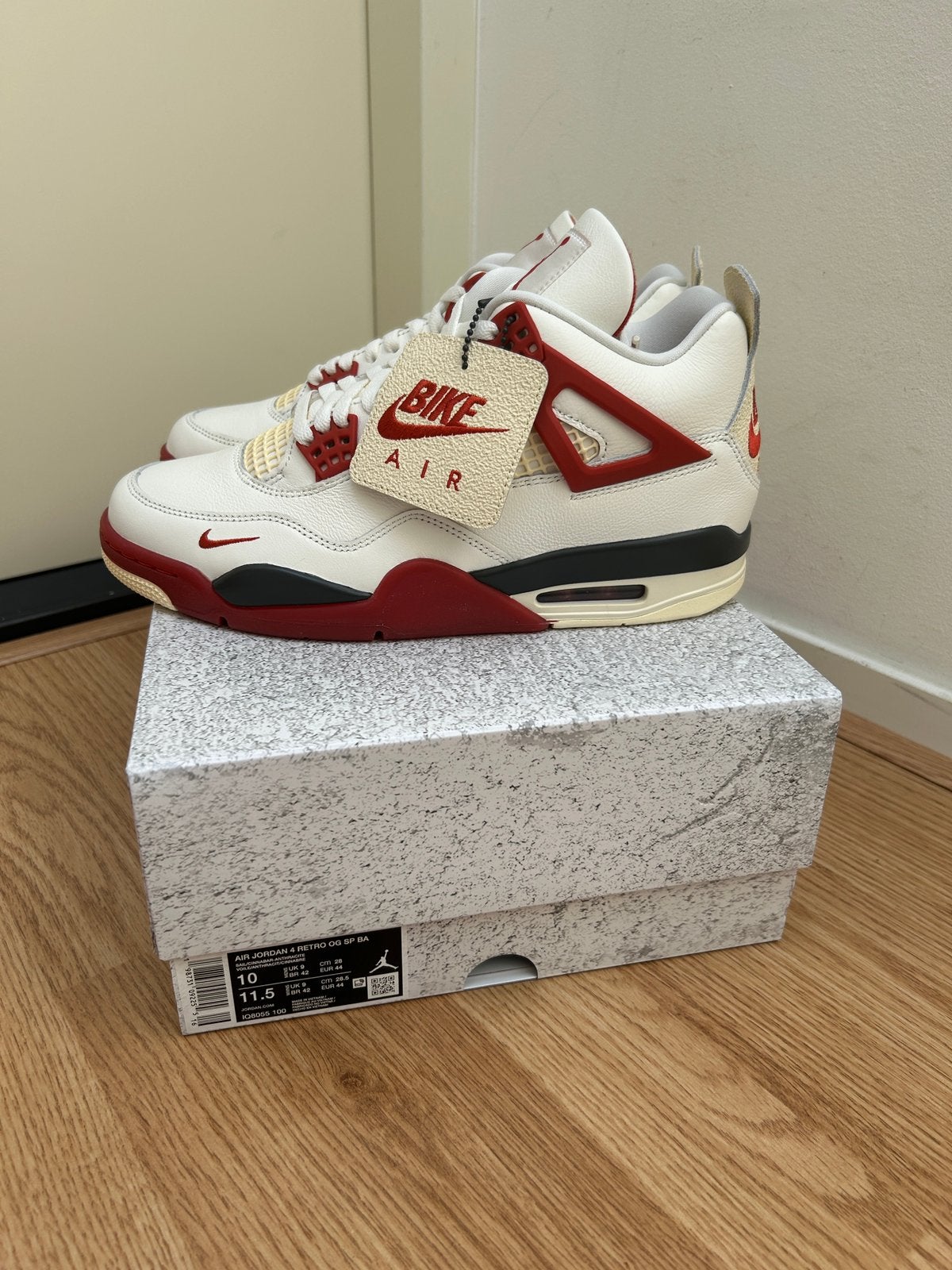 Air Jordan 4 Retro OG Nigel Sylvester Brick After Brick - 44, Kleding | Heren, Schoenen, Ophalen of Verzenden, Nieuw, Sneakers of Gympen