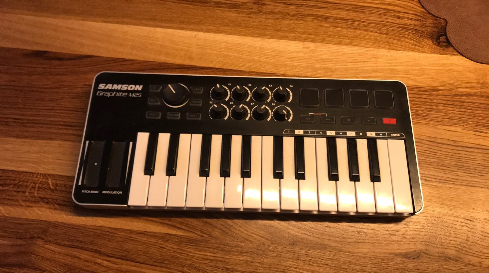 Samson Graphite M25 midi keyboard, Ophalen of Verzenden, Gebruikt