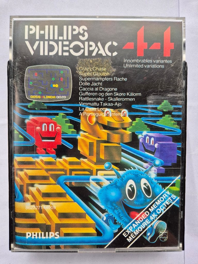 PHILIPS VIDEOPAC No:44, Gebruikt, 1 speler, Ophalen of Verzenden, Vanaf 3 jaar