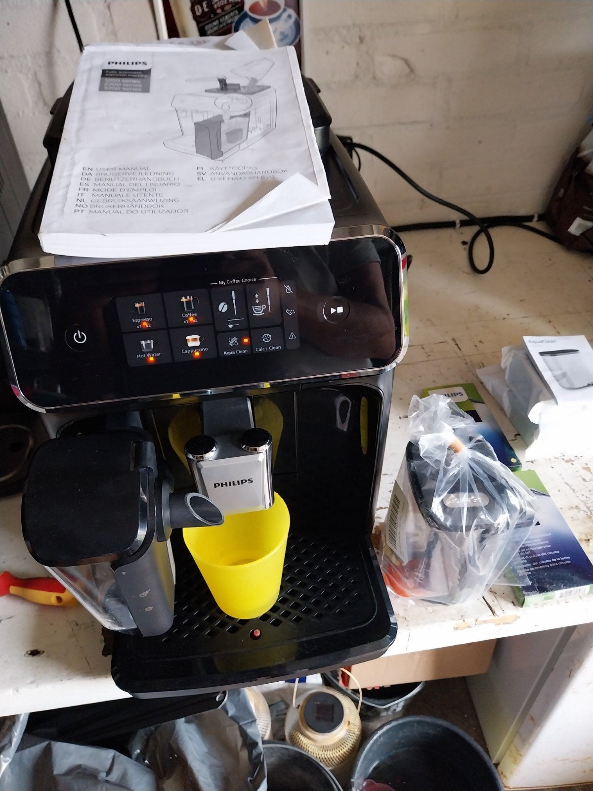 philips latte go volautomaat, Witgoed en Apparatuur, Ophalen of Verzenden, Koffiemachine