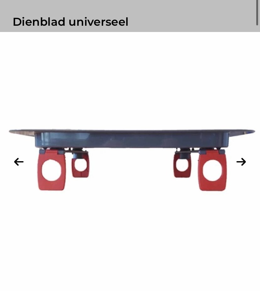 Dienblad voor rollator, nieuw, Ophalen of Verzenden, Nieuw