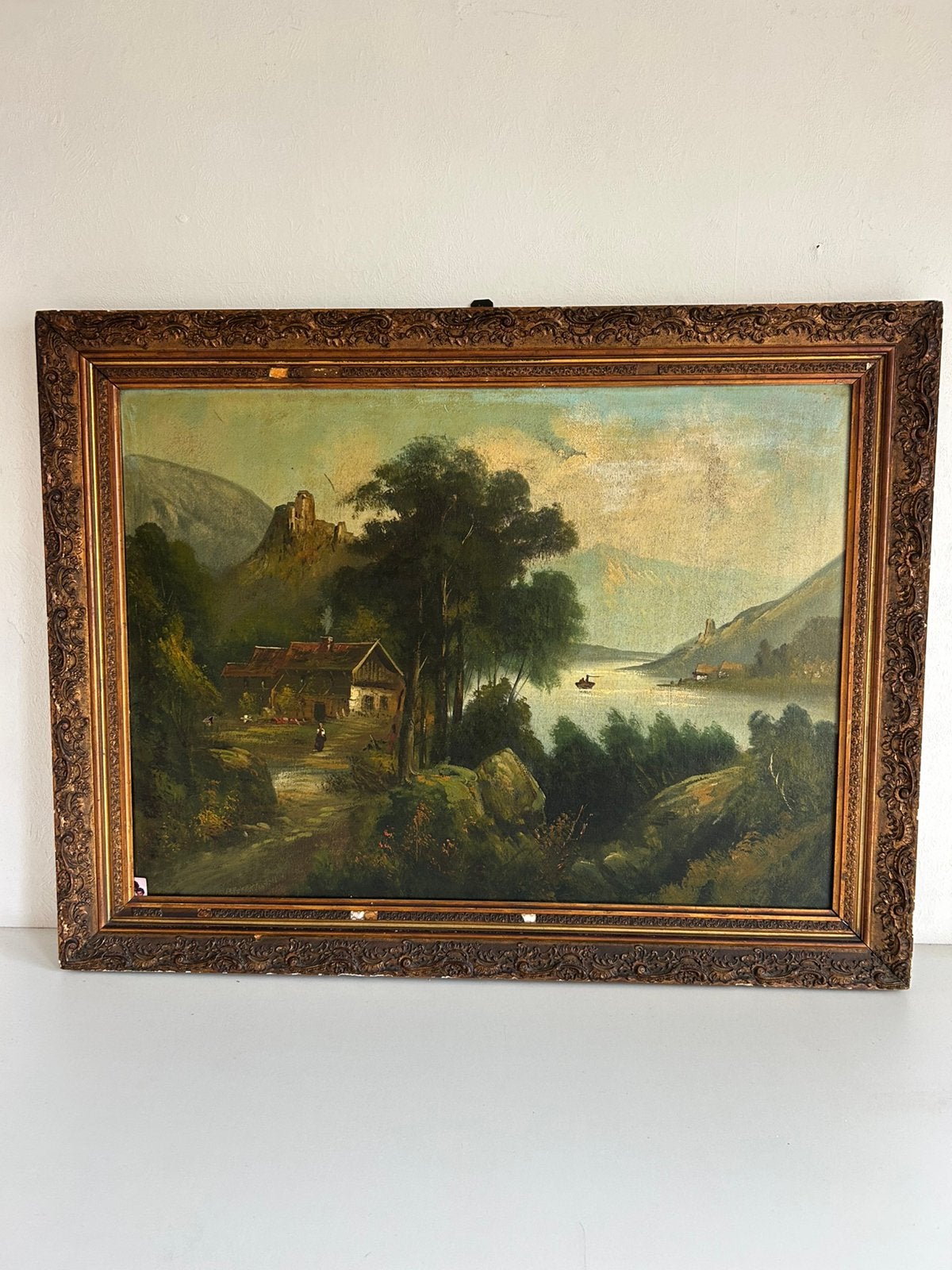 Oud schilderij, Ophalen