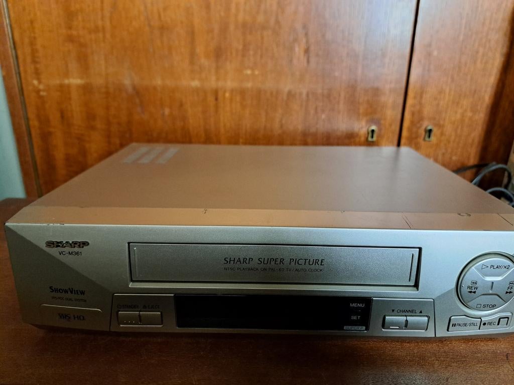 Sharp videorecorder, Audio, Tv en Foto, Videospelers, Ophalen of Verzenden, Gebruikt, VHS-speler of -recorder